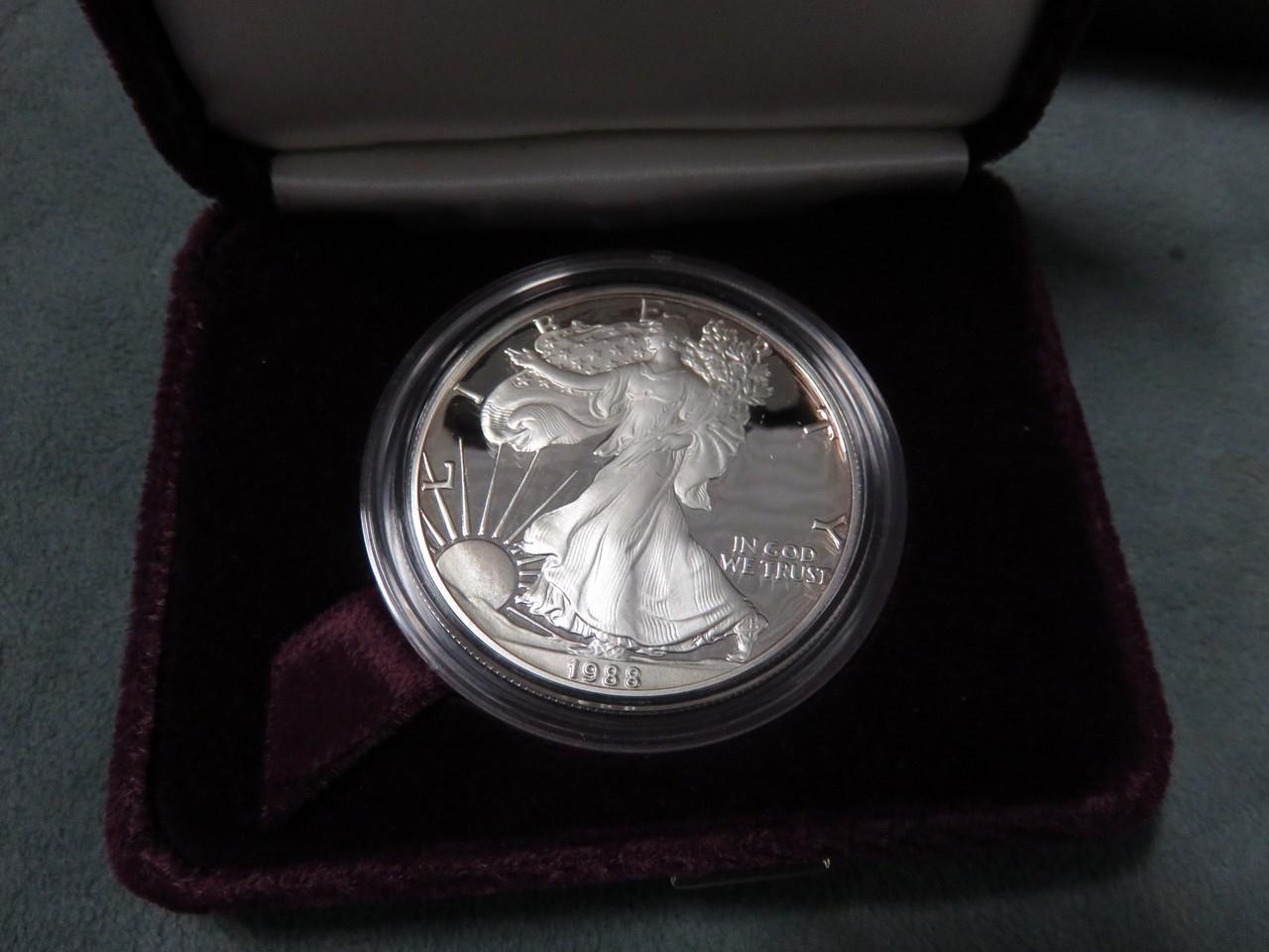 1988 1oz American Silver Eagle