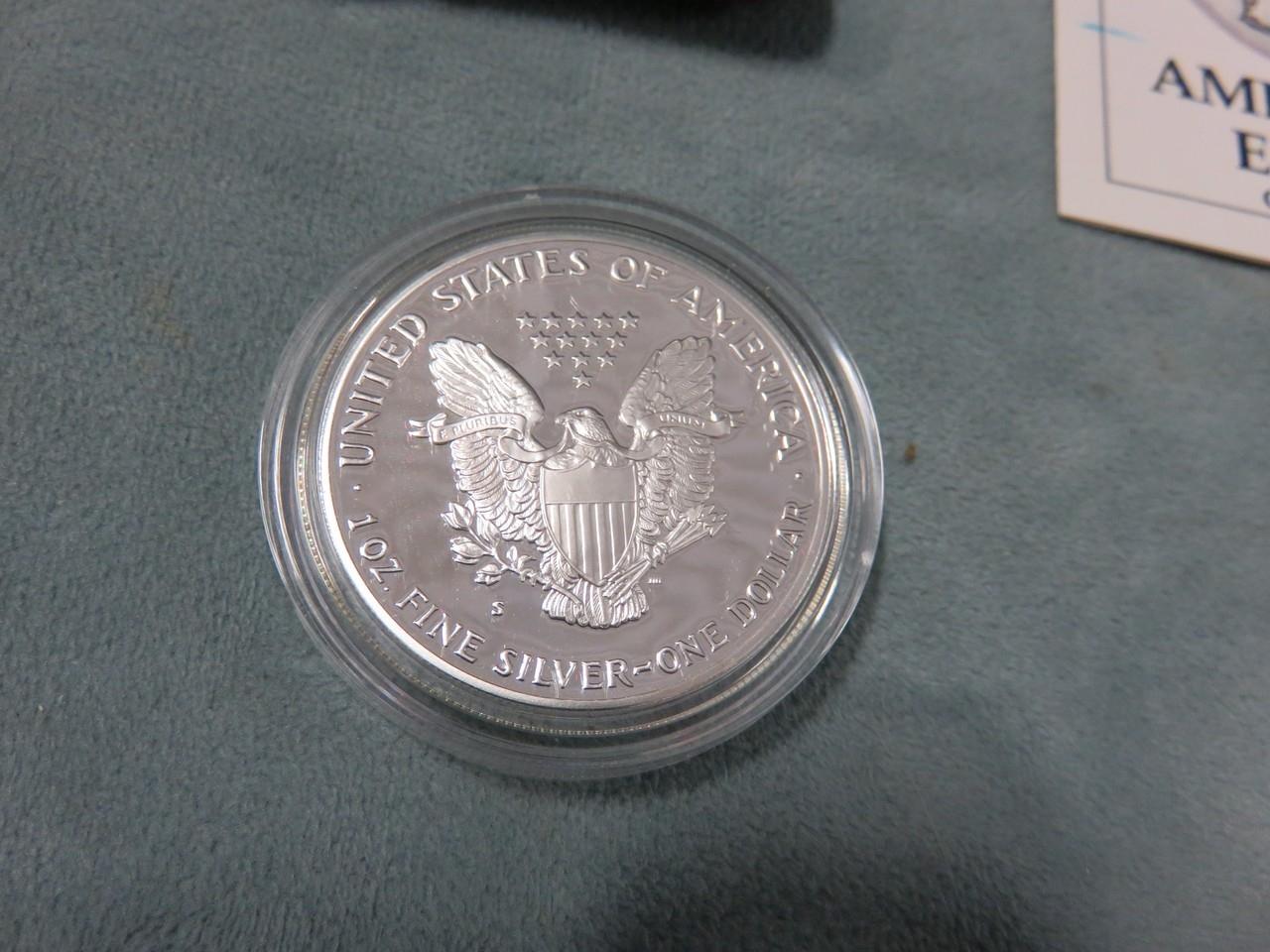 1990 1oz American Silver Eagle