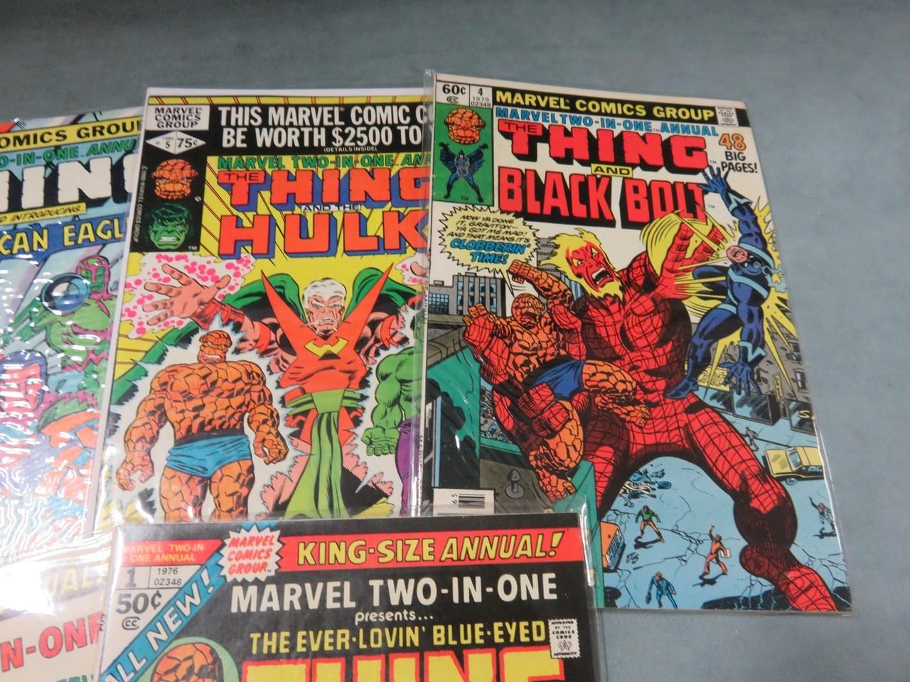 Marvel 2-In-1 Annual Bronze Lot of (6)