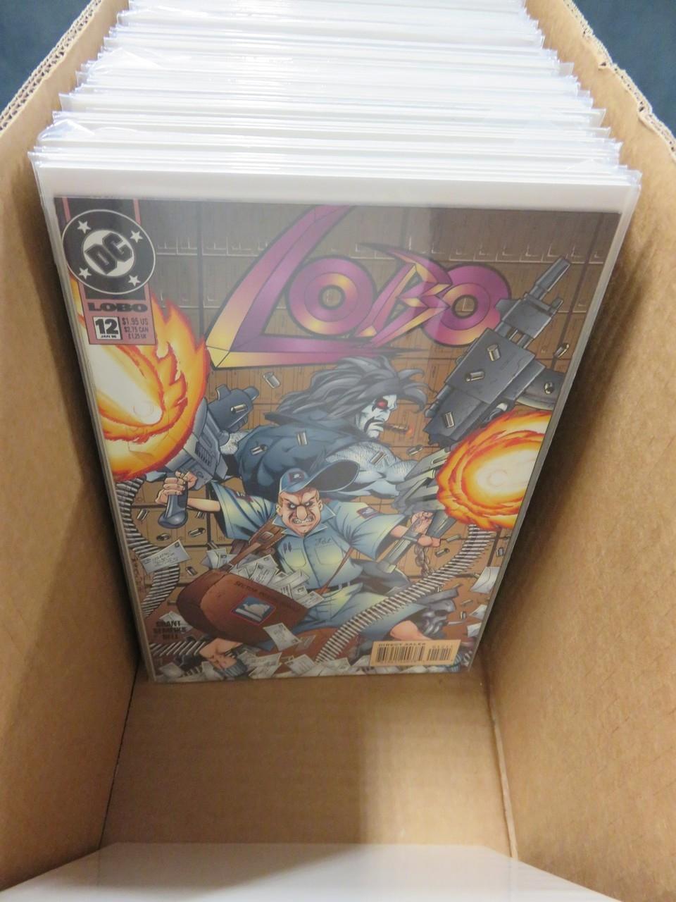 Long Box of Copper to Modern Comics