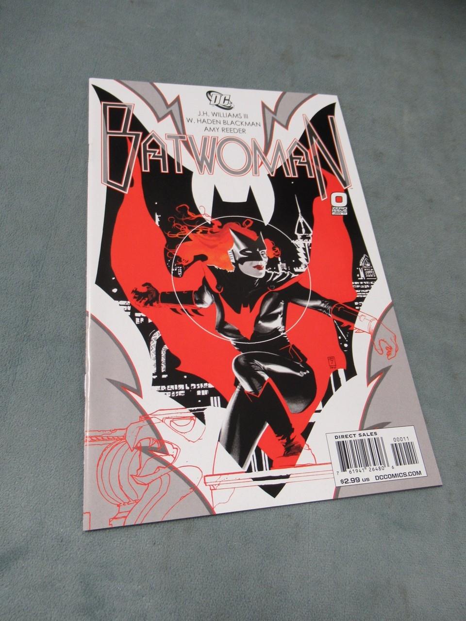 Batwoman # 0 Gorgeous JH Williams III Art!