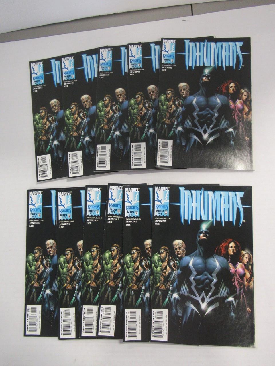 Inhumans Dealer Lot of (10)/Marvel