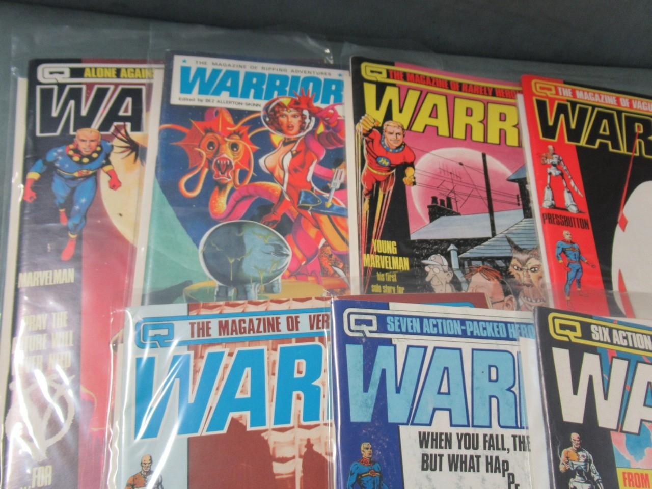 Warrior Magazine 1-14 Bronze Lot of 9