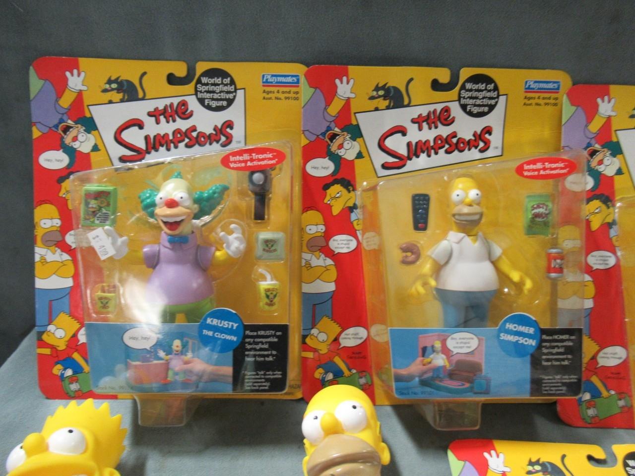 Simpsons Action Figures & Toys Box Group