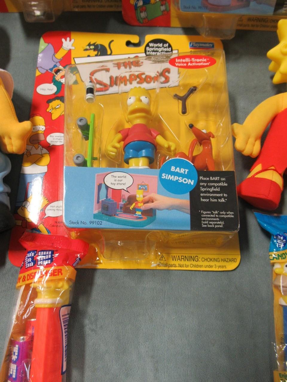 Simpsons Action Figures & Toys Box Group