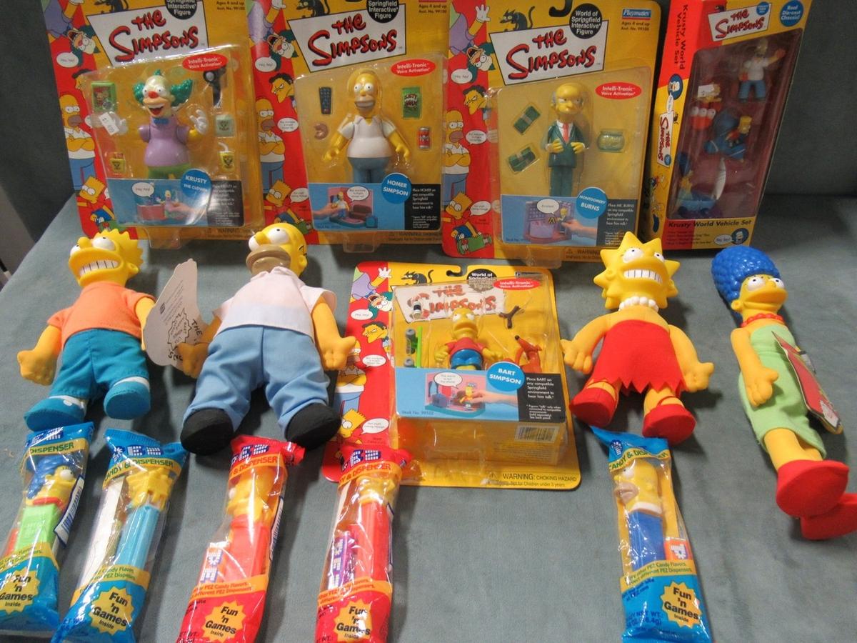 Simpsons Action Figures & Toys Box Group