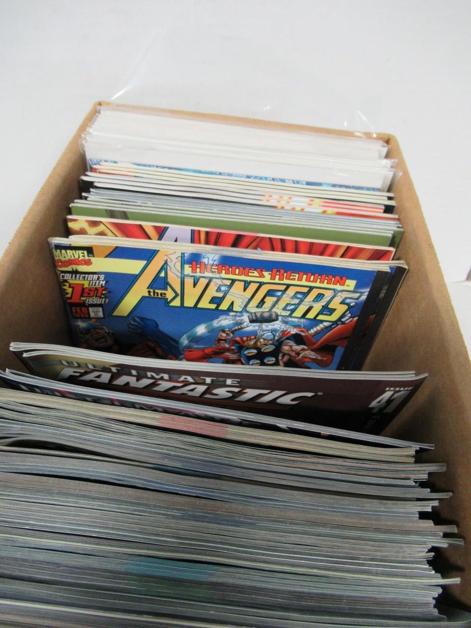 Comic Book Short Box Lot