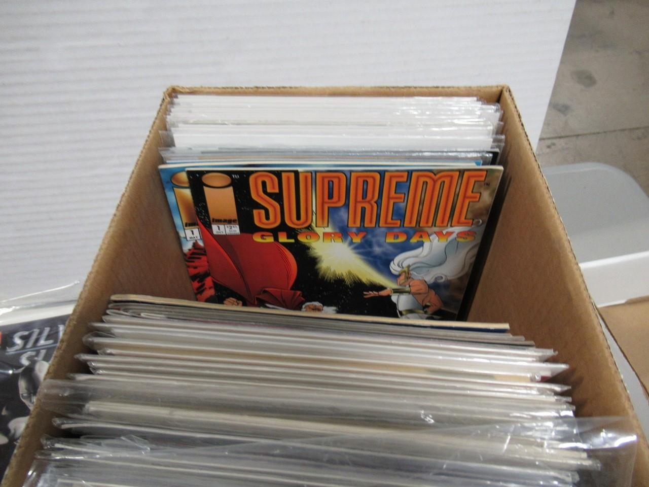 Comic Book Short Box Lot