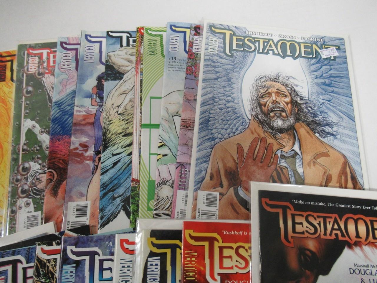 Testament Comics Run #1 - 22 Complete