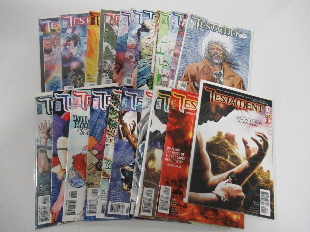 Testament Comics Run #1 - 22 Complete