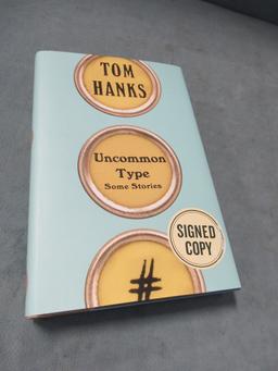 Tom Hanks/Uncommon Type Signed Book