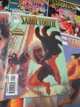 Sabretooth Comic Lot of 12