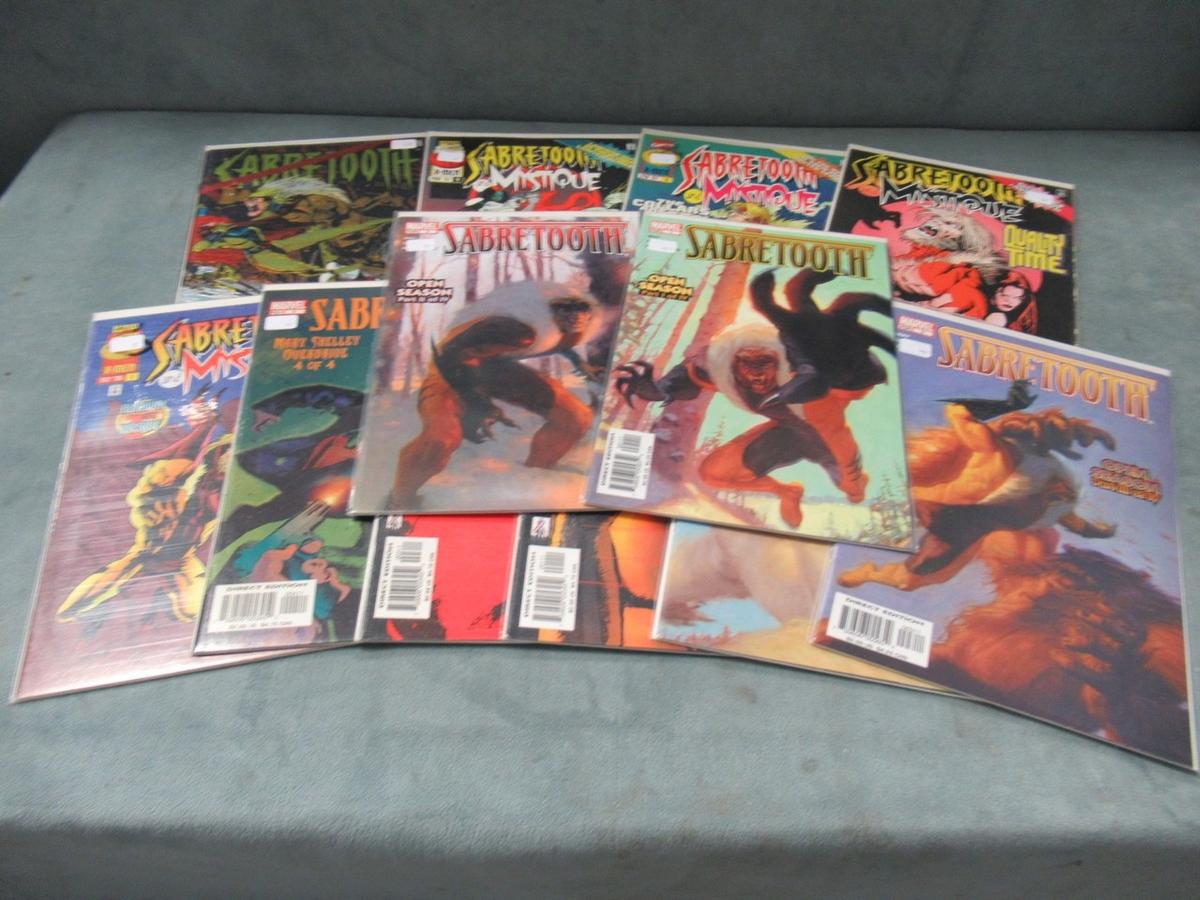 Sabretooth Comic Lot of 12