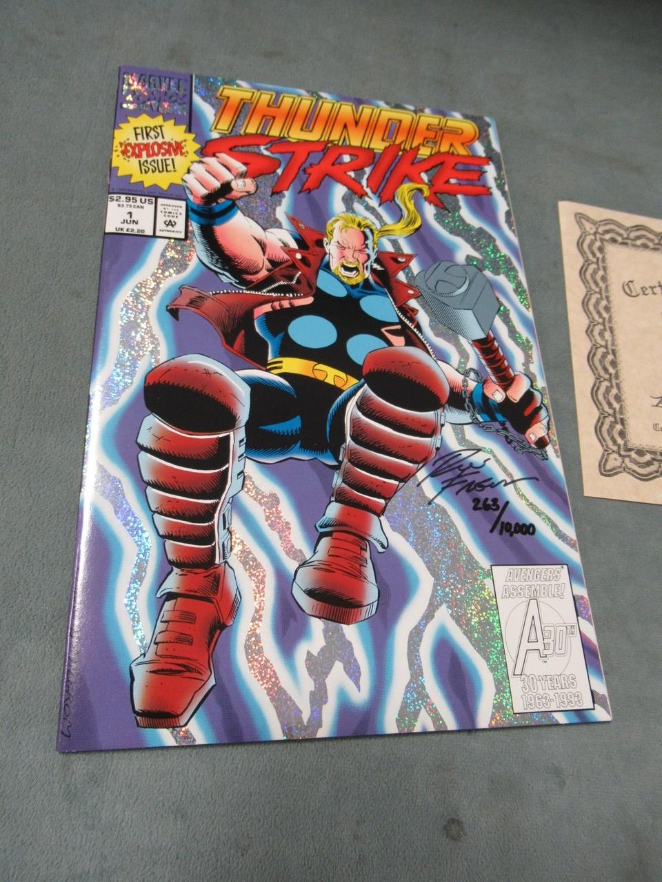 Thunderstrike #1 Signed/Numbered