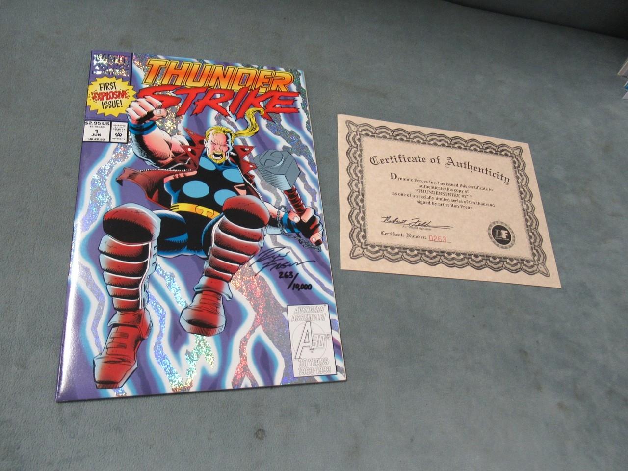 Thunderstrike #1 Signed/Numbered