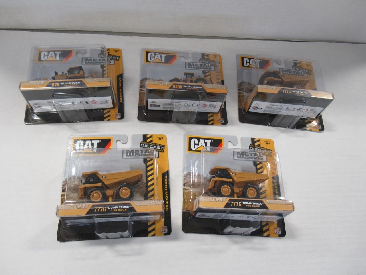 CAT Construction Die-Cast Vehicle Lot