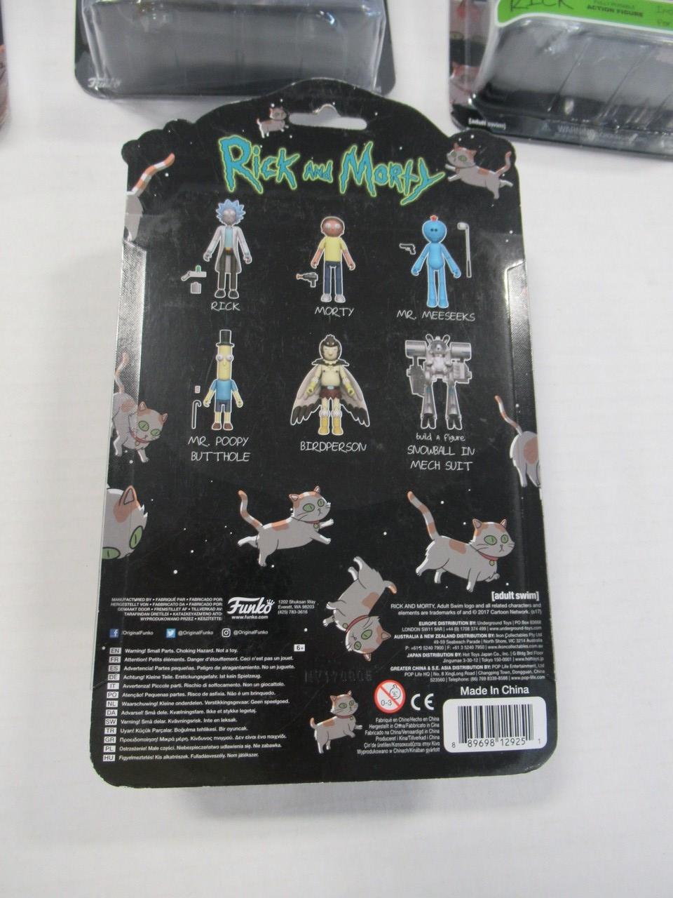 Rick and Morty Action Figure Lot