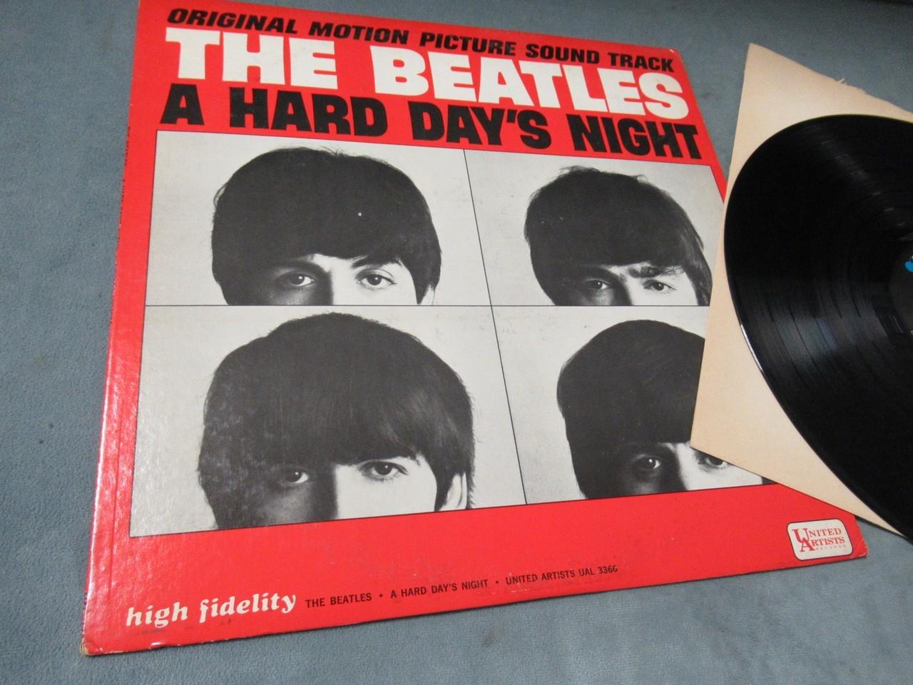 Beatles/Hard Day's Night 1st Pressing Album