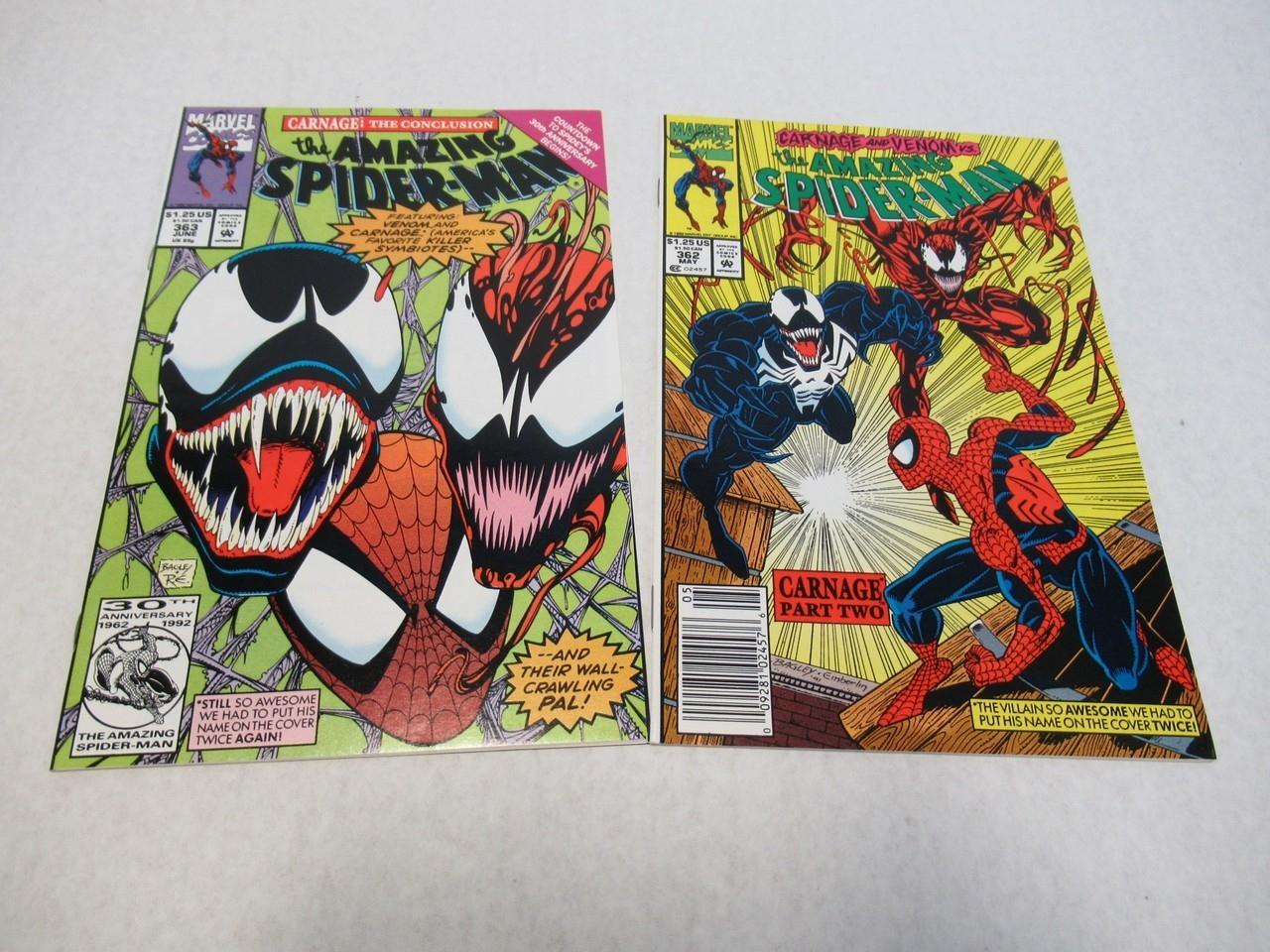 Amazing Spider-Man #362/363 Early Carnage