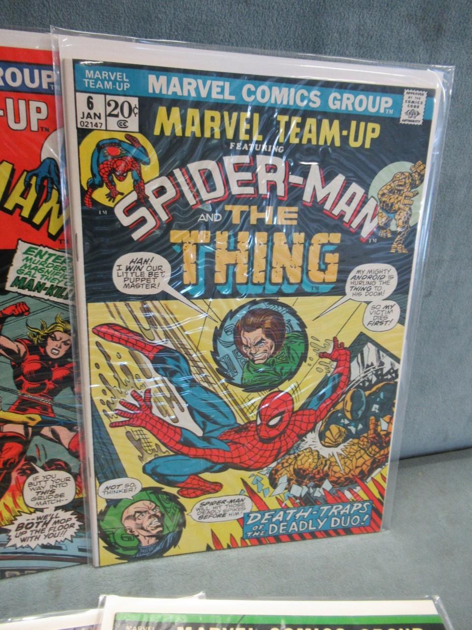 Marvel Team-Up Early Bronze Group (6)