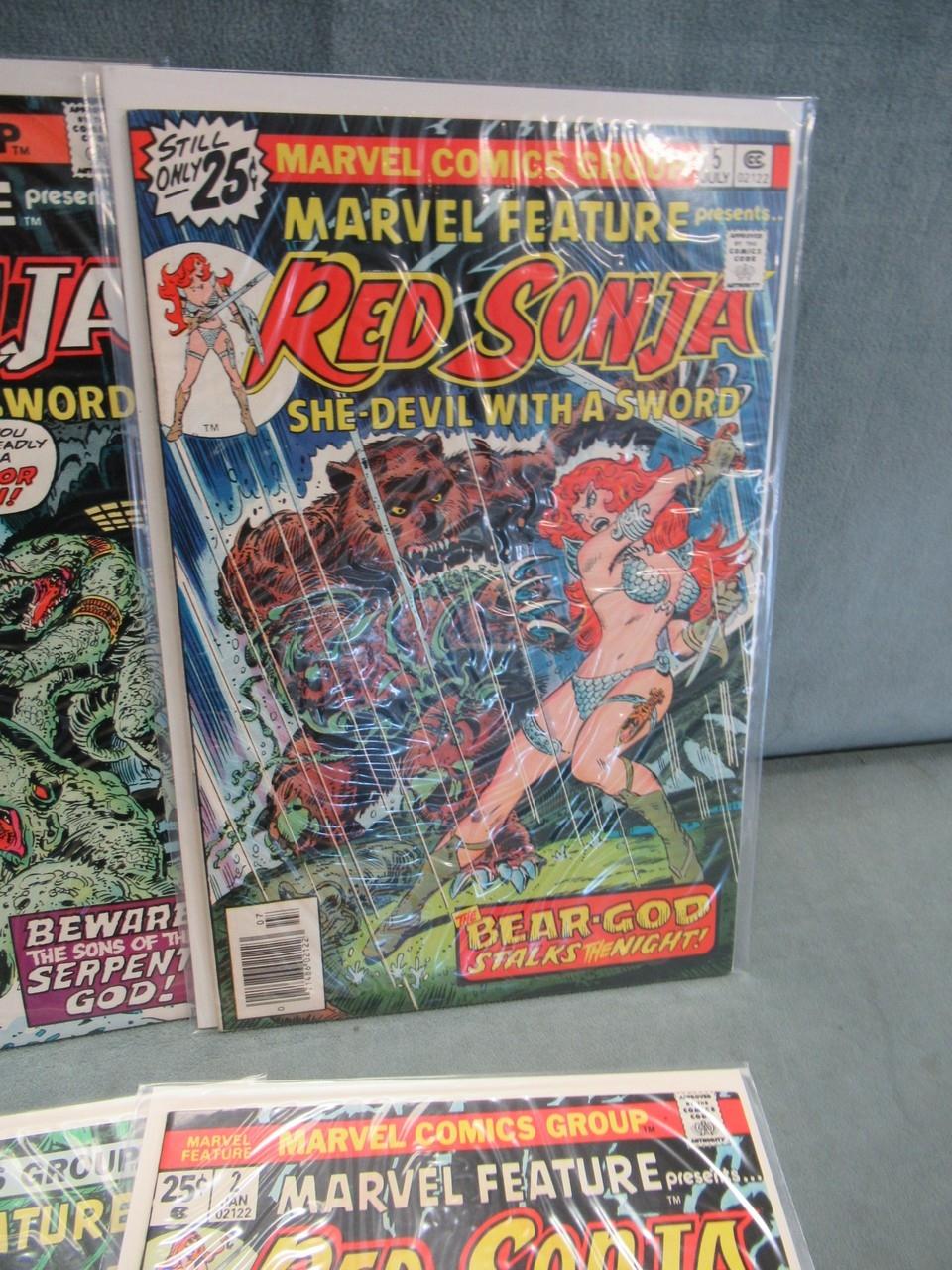 Marvel Feature 1-7/Red Sonja Marvel Bronze