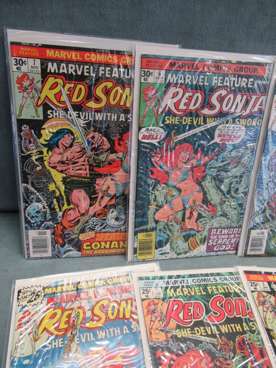 Marvel Feature 1-7/Red Sonja Marvel Bronze