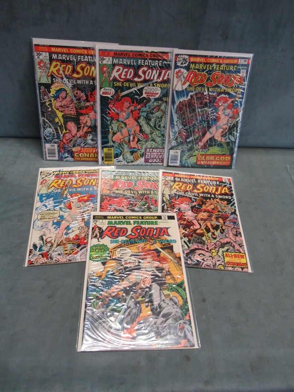 Marvel Feature 1-7/Red Sonja Marvel Bronze