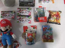 Video Game Related Toy & Plushie Lot