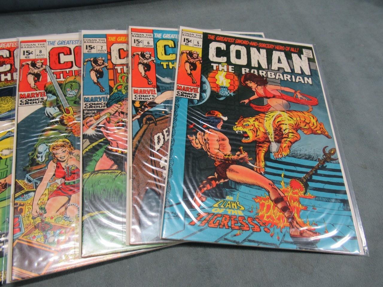 Conan/Marvel Early Bronze Group (8)