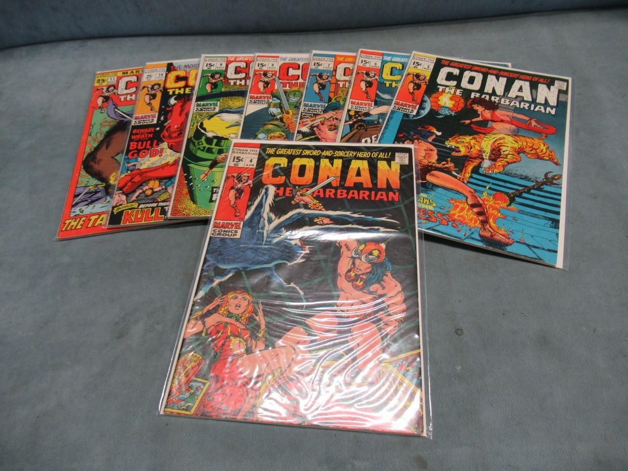 Conan/Marvel Early Bronze Group (8)