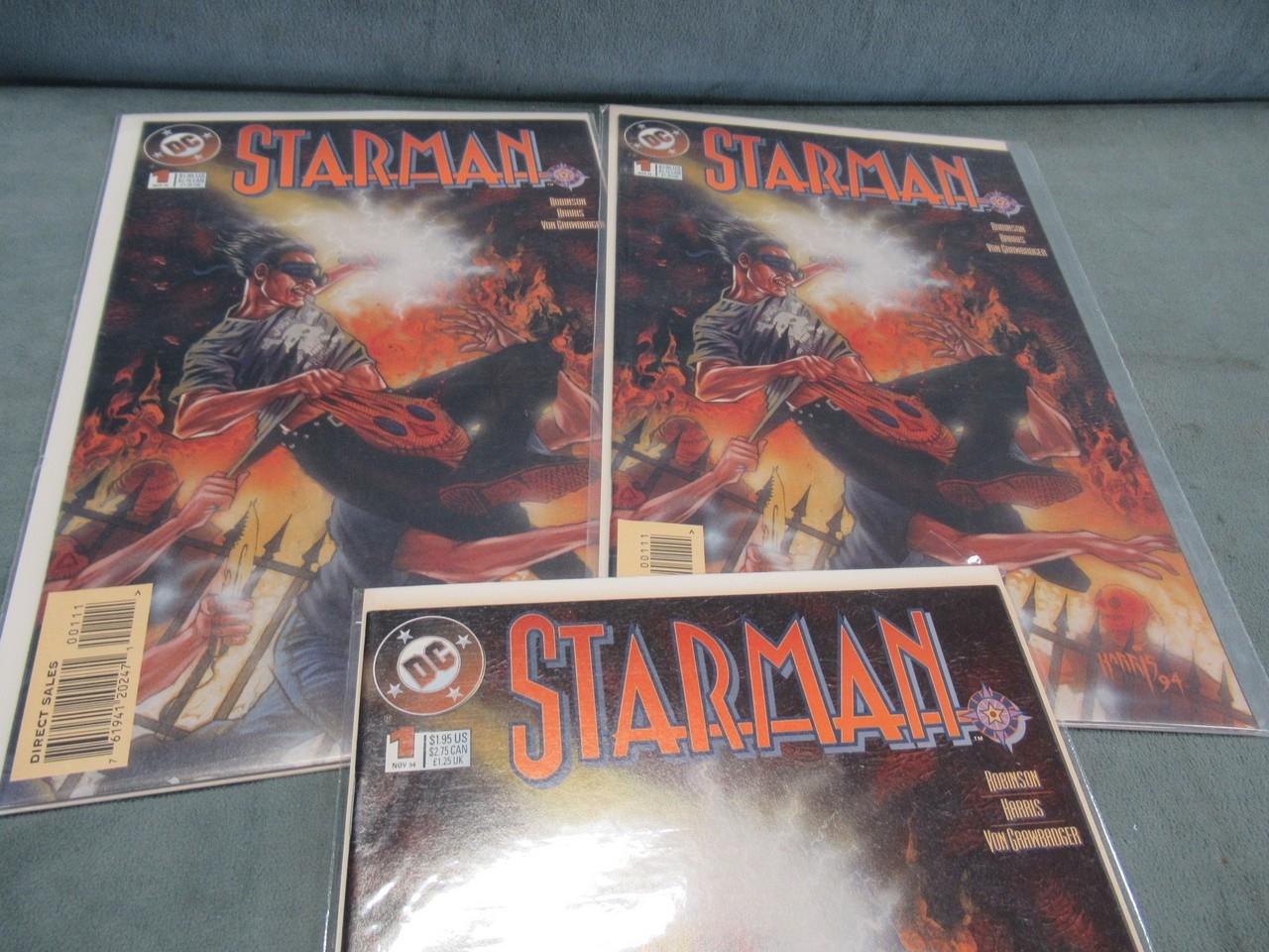 Starman #1/1994 DC First Series Lot of (3)