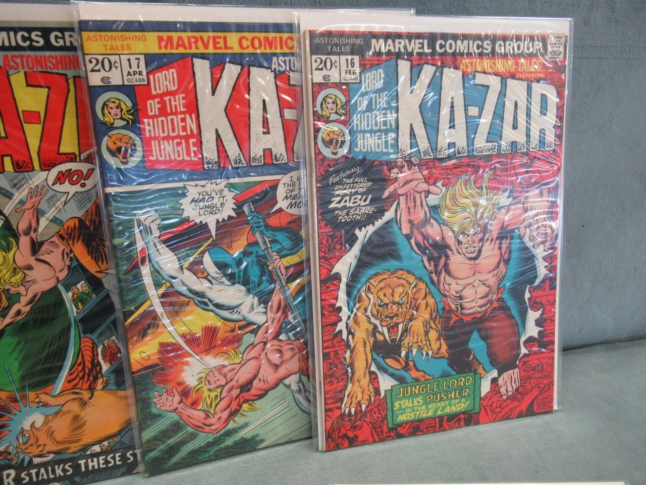 Astonishing Tales 111-119/Ka-Zar Series