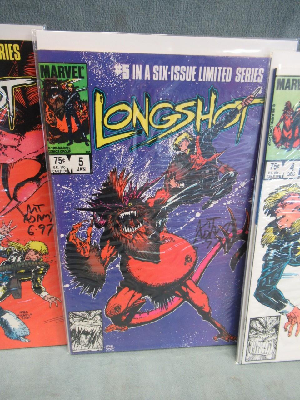 Longshot 1-6/1985 Set 1-6/Signed!