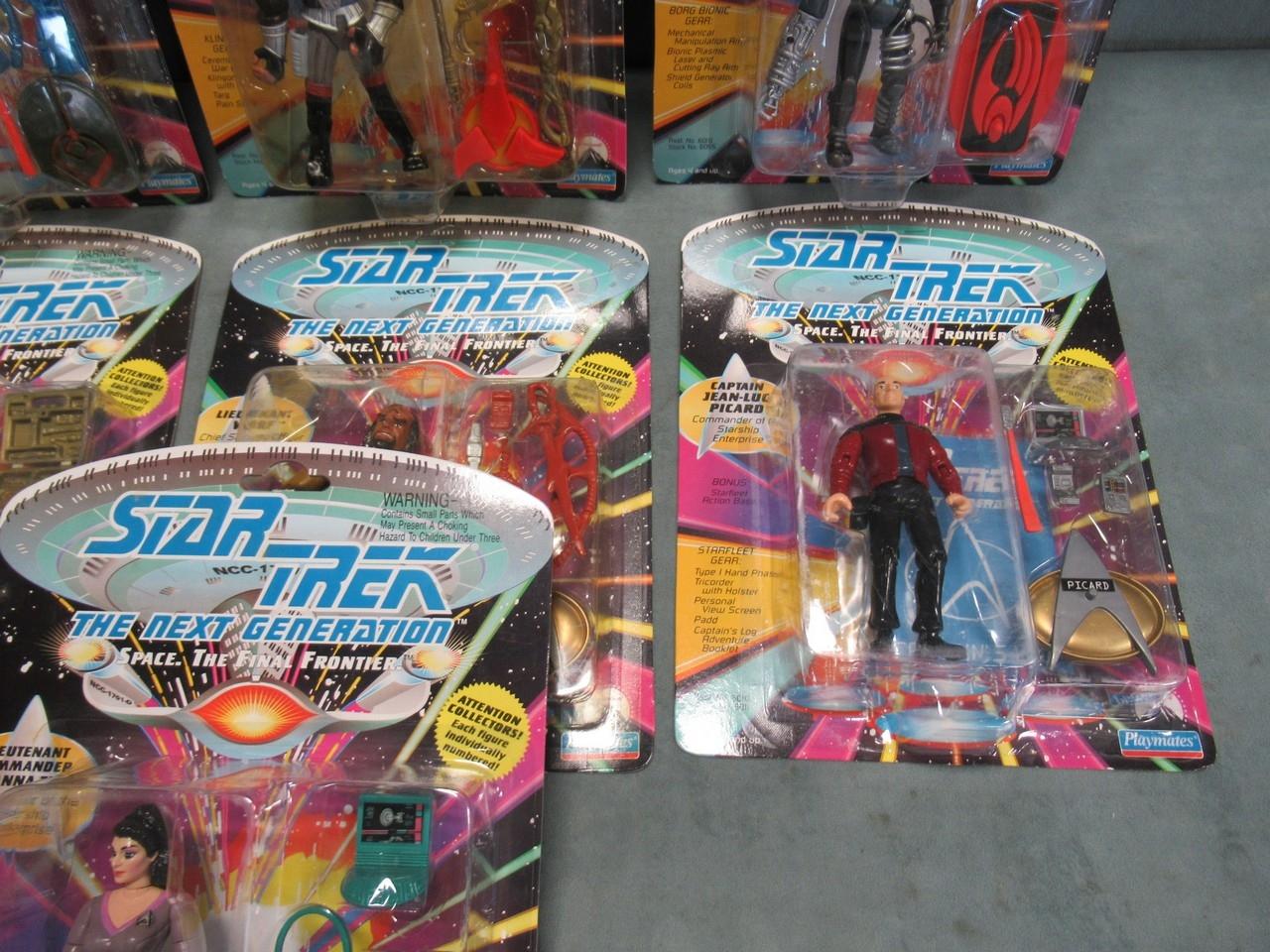 Star Trek Next Generation COMPLETE Figure Set