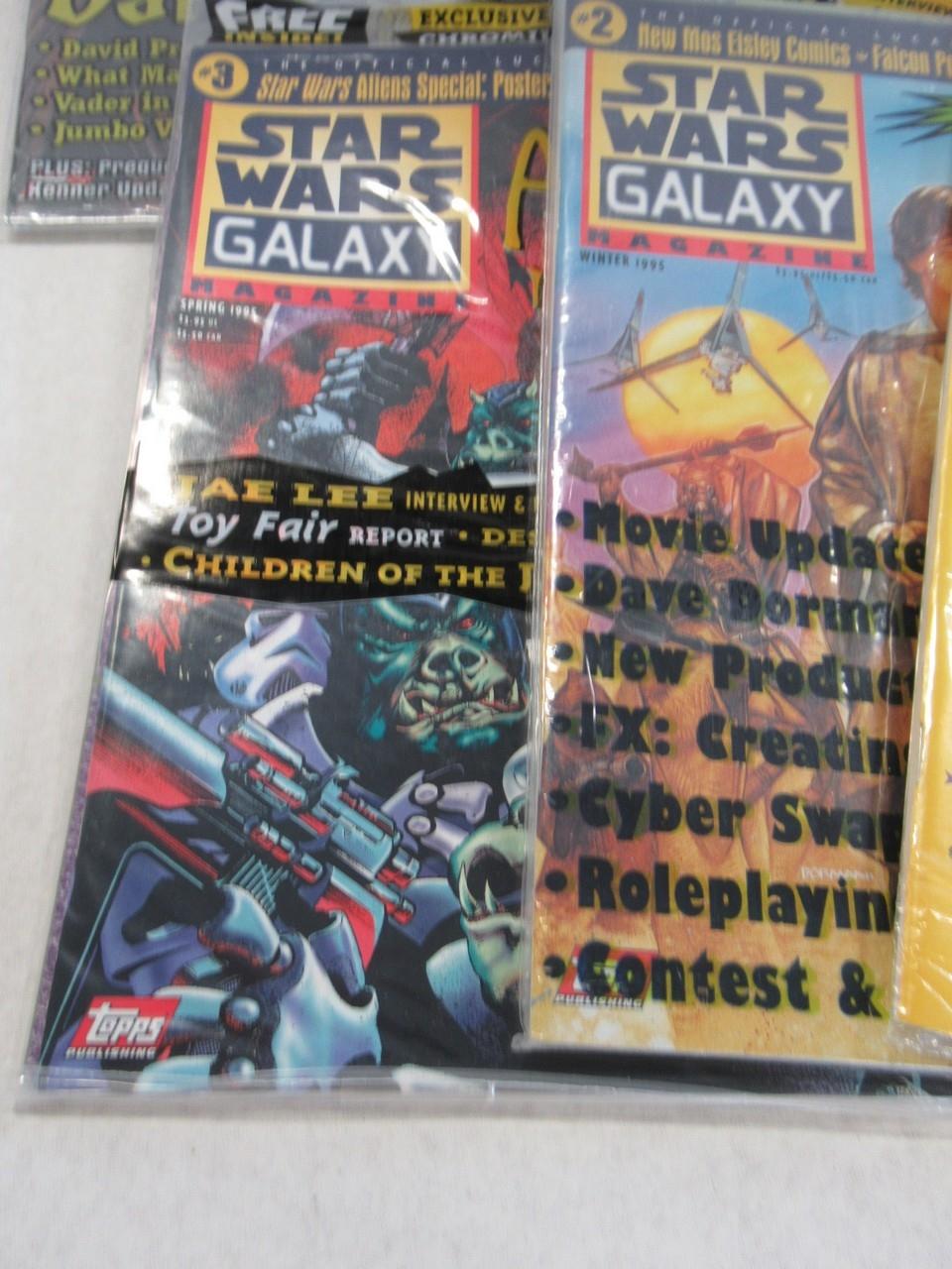 Star Wars Galaxy Magazine Lot of (8)