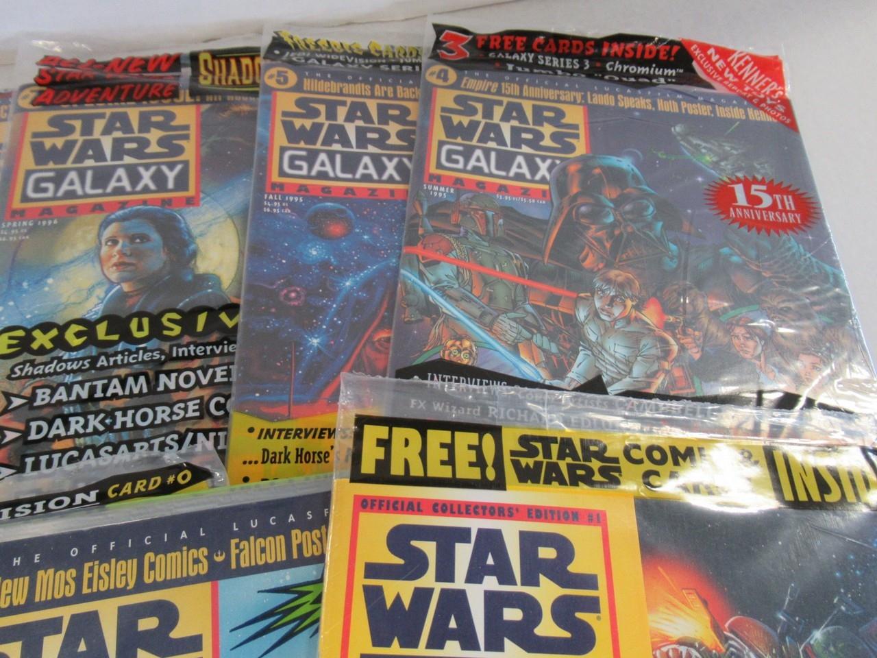 Star Wars Galaxy Magazine Lot of (8)