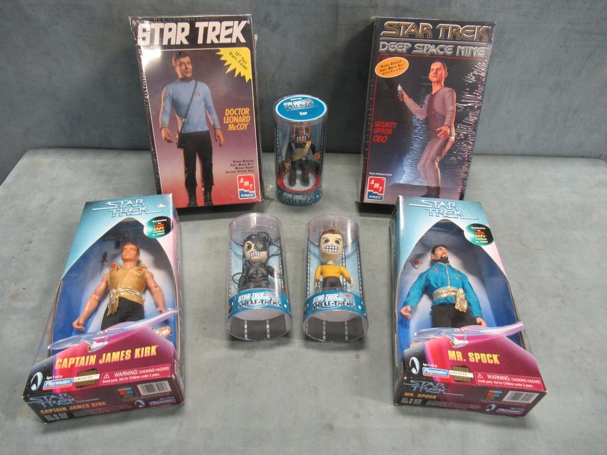 Star Trek Figure & Model Kit Lot of (7)