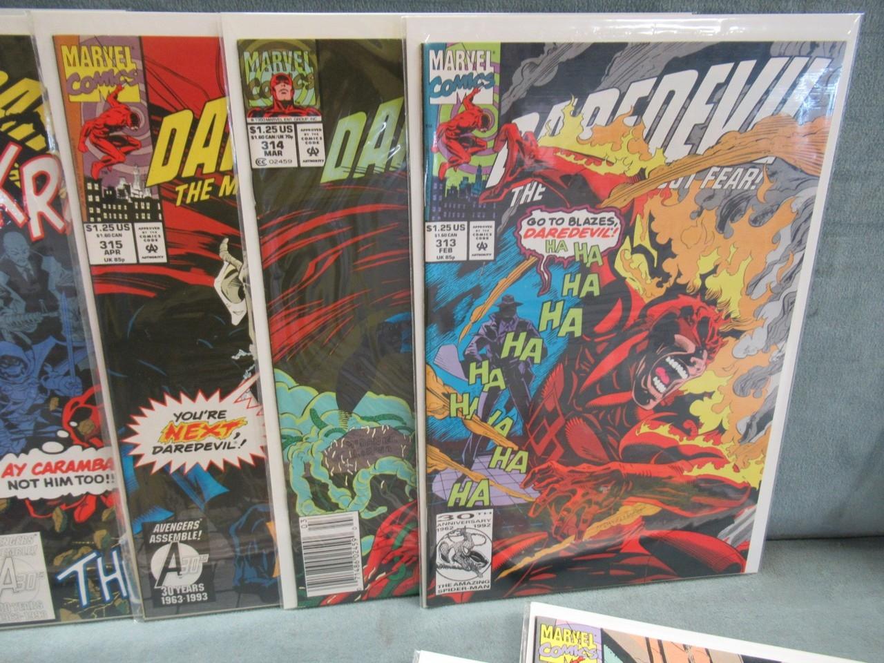 Daredevil Group of (18) Comics