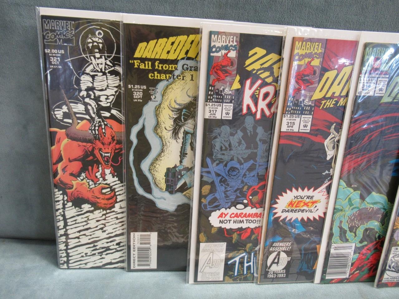 Daredevil Group of (18) Comics