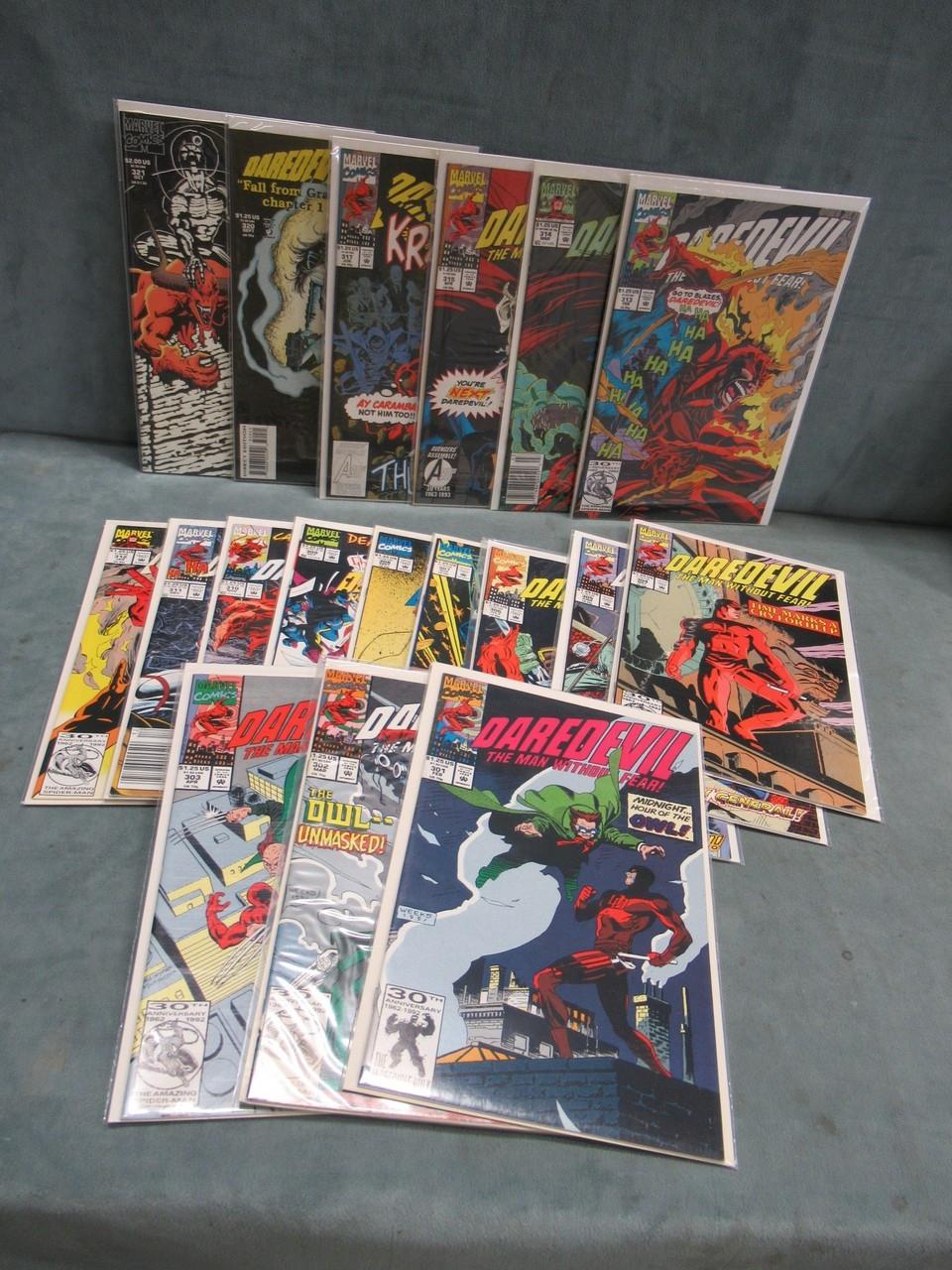 Daredevil Group of (18) Comics