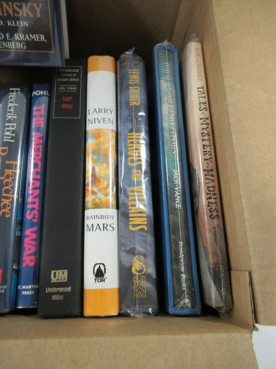 Large Group of Sci-Fi, Horror & Other Books