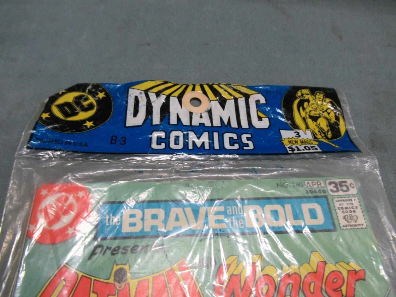 Dynamic Comics SEALED Pack of 3 DC Issues