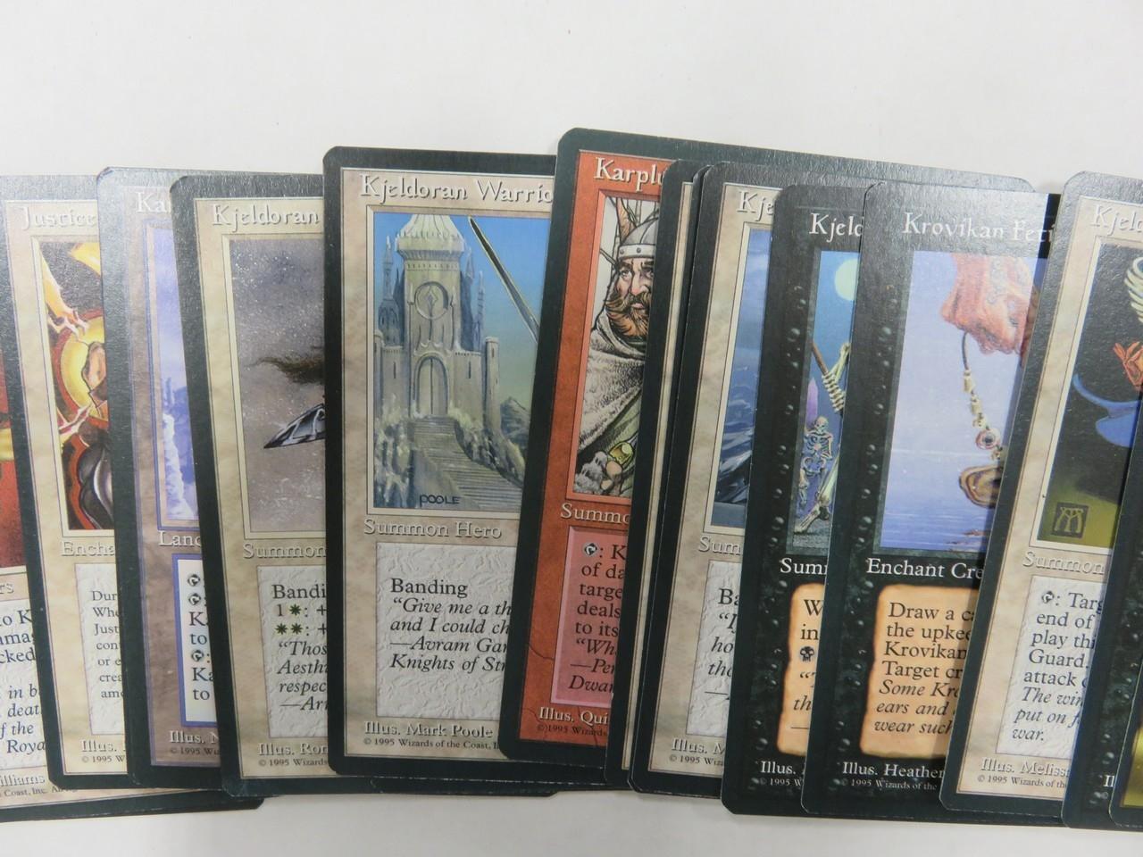 ICE AGE Magic the Gathering Lot of (60)