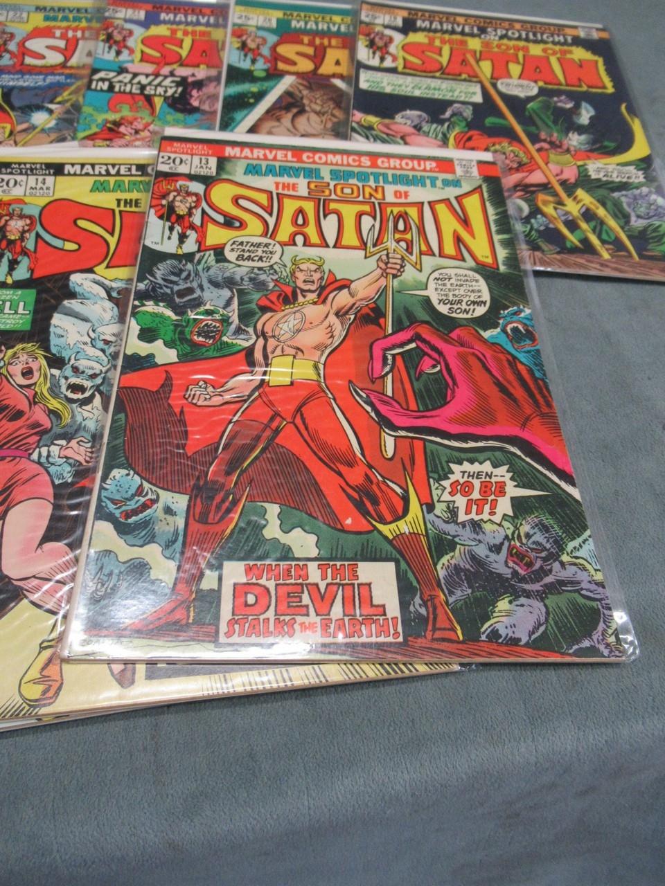 Marvel Spotlight/Son of Satan Lot of (10)