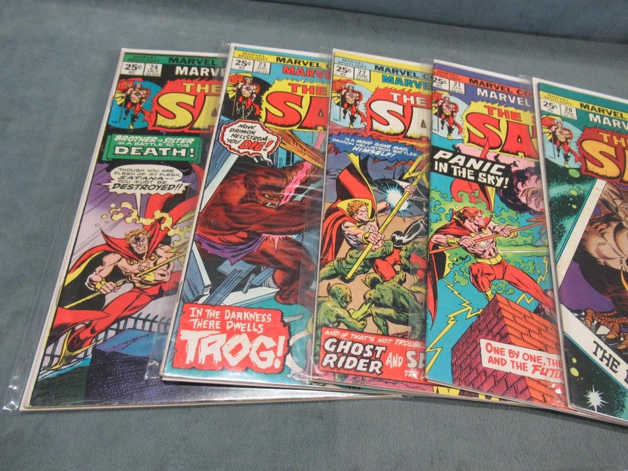 Marvel Spotlight/Son of Satan Lot of (10)