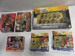 Wrestling/Basketball Collectibles/Toy Lot