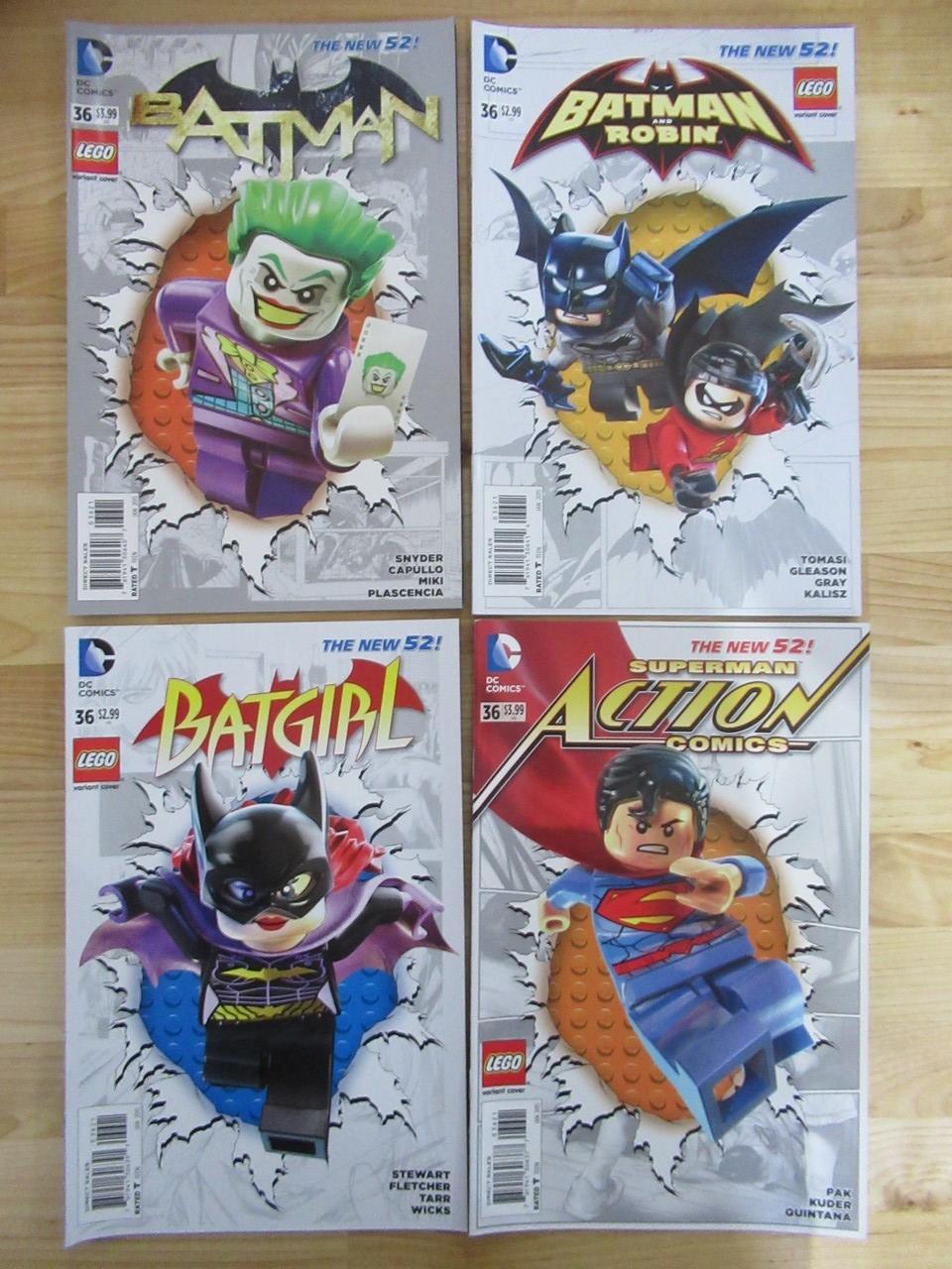 DC Lego Cover Variant Lot of (17)