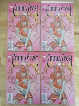 Emma Frost #1-3 (x4) Greg Horn