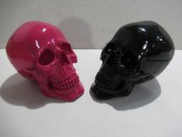 Life-Sized Skull Lot of (2)