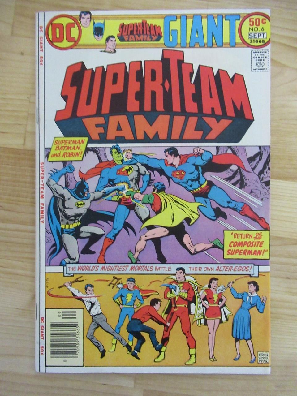 Super-Team Family #1,5,6 (1975)